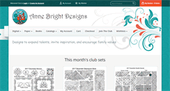 Desktop Screenshot of annebrightdesigns.com